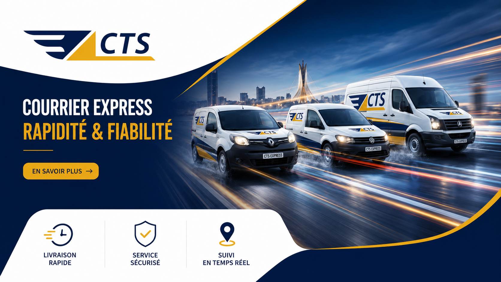 CTS Algérie — Courrier Express Rapidité & Fiabilité